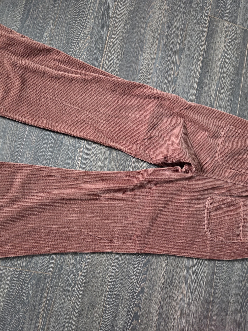 XCVI Dusty Rose Pull-On Velvet Joggers - Picture 4 of 4